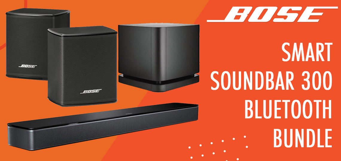 Bose Smart Soundbar 300 Bundle